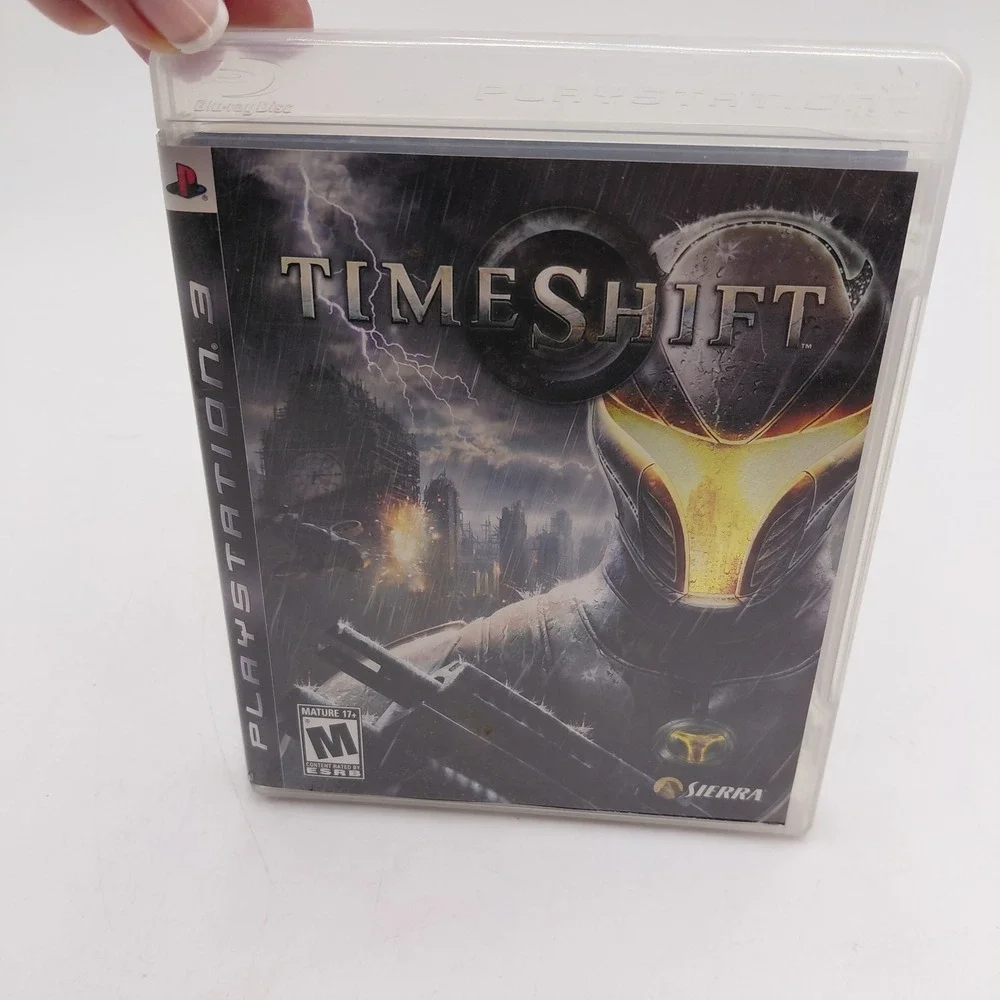 Sony Playstation 3 PS3 Timeshift Game 2007 Sierra Complete CIB + Manual